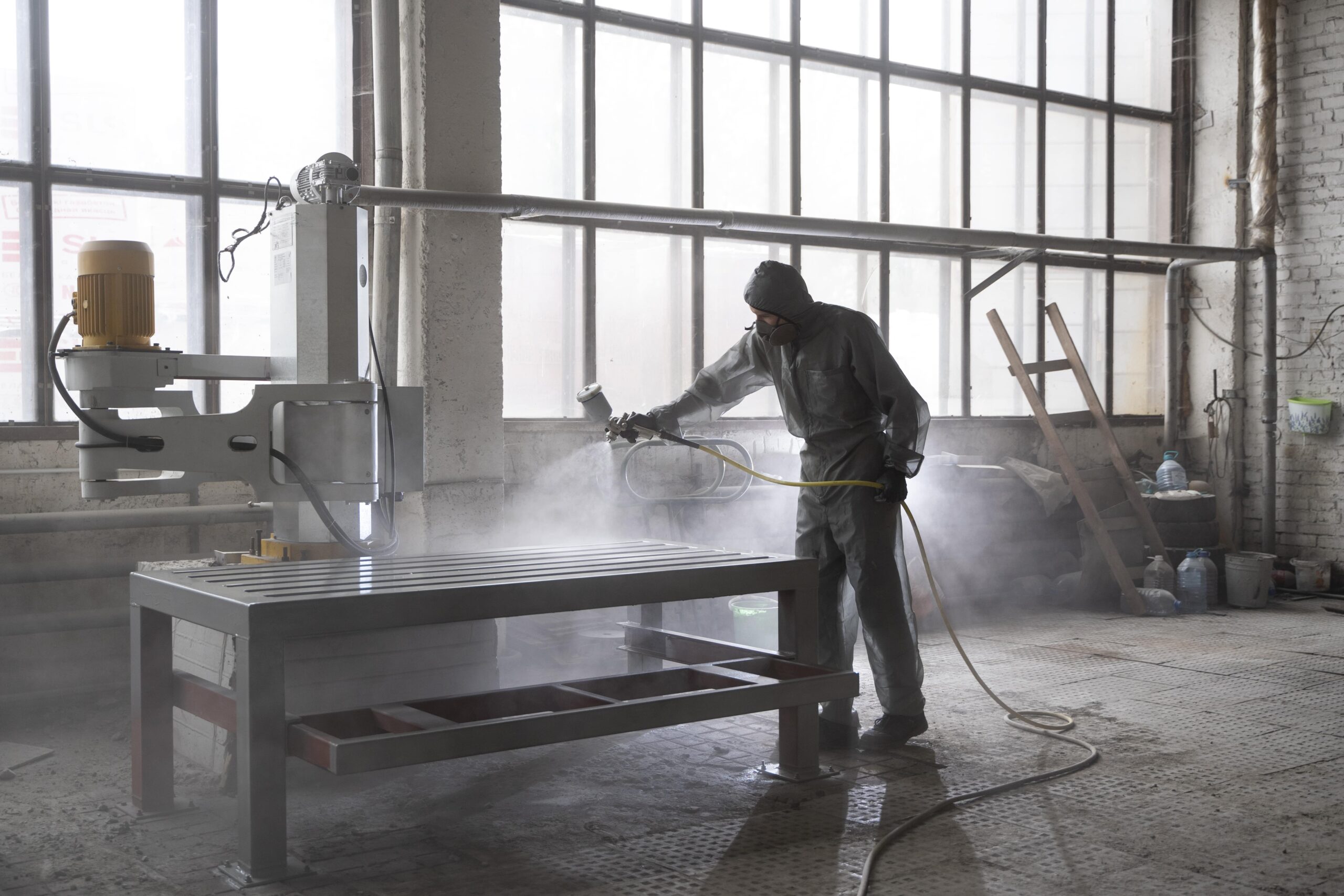 Powder Coating Almirahs